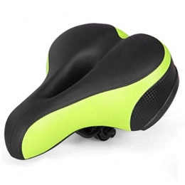 Pessica Mountain Bike Seat Mountain bike soft and comfortable saddle Thickening widening riding cushion Hollow breathable bicycle accessories seat cushion 20 * 25cm, E
