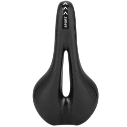 Bderkz Mountain Bike Seat Mountain Road Bike Seat Soft Breathable Hollow Bicycle Saddle Cycling Accessories for Men and Womens Comfort PU Material<br / >