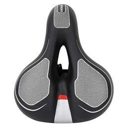 Yagosodee Spares Mountain Road Bike Soft Seat Hollow Comfortable Shockproof Bicycle Saddle Replacement Black