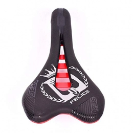 O-Mirechros Spares Mtb Bicycle Seat Cushion Soft Big Butt Hollow Seat Mountain Bag Bicycle Accessories Black Grey