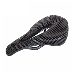 SWEPER Spares MTB Carbon Fiber Bicycle Saddle Mountain Road Bike Seat Cushion 143x245mm Hollow Design Breathable Cycling Accessories (Color : 3D-2)