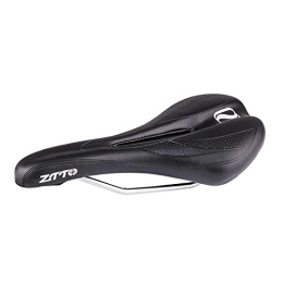 Roulle Spares MTB Hollow Breathable Racing Bicycle Saddle Soft PU Cycle Mountain Bike Seat Comfortable Wide Road Bike BLACK