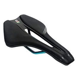 MGUOTP Mountain Bike Seat MTB Saddle, Mountain Bike Seat Bicycle Seat Ergonomics with Central Hollow Design for Road, BMX and Mountain Bike
