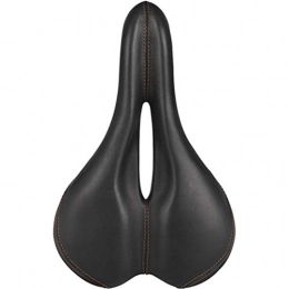 MTYD Spares MTYD Bike saddle, comfortable soft PU leather, polyurethane foam filling, suitable for road, mountain bike, 27 x 17cm.