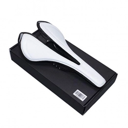 MTYD Spares MTYD Bike saddle, full carbon fiber material, ventilation and non-slip seat cushions, suitable for road, mountain bike 270 x 143cm white.