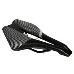 MTYD Mountain Bike Seat MTYD Bike seats, hollow breathable saddle accessories, surface fiber material, suitable for mountain bike black.