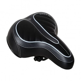 NaiCasy Bike Saddle,Wide Big Bum Bike Seat for Men Women Comfortable Road Bike Gel Saddles Cycling Breathable Mountain Outdoor Cycling