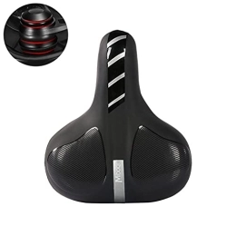 N\C Mountain Bike Seat NC 3 D Bicycle Saddles, Thickened Widened Road Bicycle Saddles Men And Women, Hollow Breathable Comfortable Mountain Bike Saddles, Bicycle Accessoriesft Cyclingbike Seat