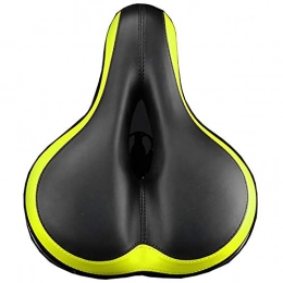 NEHARO Mountain Bike Seat NEHARO Mountain Bike Saddle Bicycle Seat Cushion Thickened and Comfortable Breathable Saddle Seat Bicycle Seat Accessories MTB Mountain Bike (Color : Yellow, Size : 25x20x12cm)