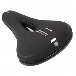 No/Brand Spares NOBRAND Bicycle Seat Saddle Sitting Bag Mountain Bike Seat Cushion Soft Big Comfortable Thicken Cycling Seat Bicycle Accessories Equipment (Black)