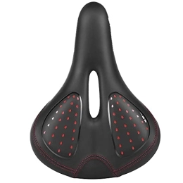 Noga Spares Noga Suitable For Bicycle Mountain bike Bicycle sharing Bicycle seat Car seat Silicone Saddle Cushion Accessories and Equipment with Tail Light (black red)