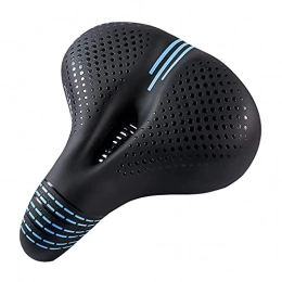 NXW Mountain Bike Seat NXW Bike Seats For Comfort Wide For Women With Dual Shock Absorbing Ball Memory Foam Waterproof Bicycle Seat Bicycle Saddle Fit For Stationary / Exercise / Indoor / Mountain / Road Bikes, Blue