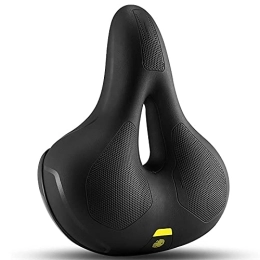 NXW Mountain Bike Seat NXW Bike Seats For Men Memory Foam Waterproof Universal Memory Foam Soft Oversized Comfort Bicycle Saddle For Stationary / Exercise / Indoor / Mountain / Road Bikes, C