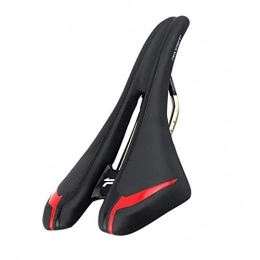 Opfury Road Bike Bicycle Saddle Cushion, Letter Style Hollow Breathable Saddle Fit for Road Bike and Mountain Bike