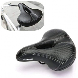 OriGlam Spares OriGlam Most Comfortable Bike Seat for Men, Women and Seniors, Oversized Comfort Bike Seat Padded Bicycle Saddle With Soft Cushion Fit for Mountain Bike, Hybrid, Stationary Bike, Outdoor Bikes