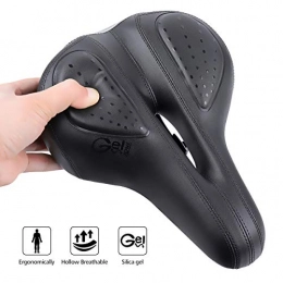 OUTERDO Mountain Bike Seat Outerdo bicycle saddle, ergonomic padding made of silica gel, good elasticity with safety band for city bike, trekking bike, men and women.