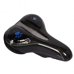 Pepional Mountain Bike Seat Pepional Outdoor Bicycle Saddle Cushion Taillight Thickened Silicone Mountain Bike Seat 260195mm / 10.247.68in Shock Absorption Comfort Butt Bicycle Cushion