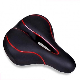 Pessica Mountain Bike Seat Pessica Mountain bike to increase thickening saddle Electric bicycle soft and comfortable seat Big butt thickening saddle 20 * 26cm, A