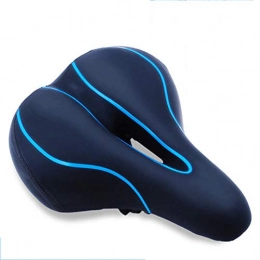 Pessica Mountain Bike Seat Pessica Mountain bike to increase thickening saddle Electric bicycle soft and comfortable seat Big butt thickening saddle 20 * 26cm, B