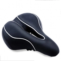 Pessica Mountain Bike Seat Pessica Mountain bike to increase thickening saddle Electric bicycle soft and comfortable seat Big butt thickening saddle 20 * 26cm, C