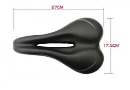 Philna12 Spares Philna12 Outdoor Bicycle Bike Cycling Hollow Saddle Seat (Black)