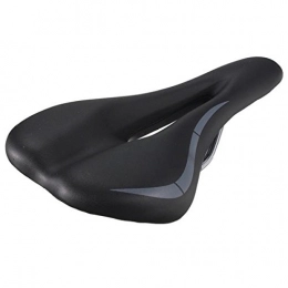 Plat Firm Spares Plat Firm Hollow MTB Road Bike Bicycle Saddle Sports Soft Pad Saddle Seat Black