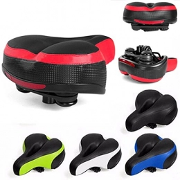 Plat Firm Spares Plat Firm Wide Big Bum Road MTB Bike Saddle Bike Bicycle Seat Cushion Shockproof And Reflector