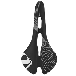 plplaaoo Spares plplaaoo Bike Seat, Ztto Mountain Bike Seat, Comfortable Soft Bicycle Seat Cushion for Men Women, Waterproof Breathable Hollow Bike Saddle for Road, Exercise Bicycle Saddle(黑白)