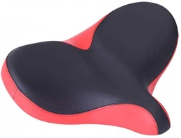 Plztou Spares Plztou Styleest Bike Seat Mountain MTB Saddle Bike Bicycle Cycling Seat Soft Cushion Pad Replacement (Color : Red)