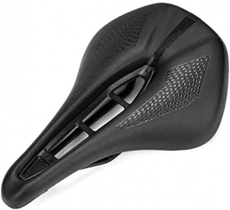 Hmmsnzy Mountain Bike Seat Professional Soft Bike Saddle， Bike Saddle Comfortable MTB Bicycle Saddle Wide Seat Cushion with Reflective Strap Shock Absorption Cycling Saddlessoft Comfortable Breathable, a Bicycle Saddle for MTB,