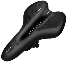 Hmmsnzy Mountain Bike Seat Professional Soft Bike Saddle， Comfortable Thick Silicone Mountain Road Bike Seat Bicycle Hollow PU Leather Saddle Comfort for Women Men Adult Cycling Cycling Accessories Bicycle Saddle for MTB, Spinn