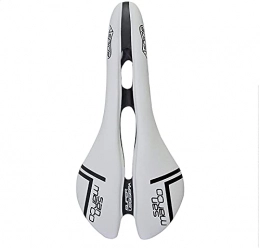 Hmmsnzy Mountain Bike Seat Professional Soft Bike Saddle， Saddle Saddle Seat Men Cycling Bike Saddle Bike Spare Parts Bike Saddle Bicycle Bicycle Saddle for MTB, Spinning Bikes ( Color : Carbon White , Size : Carbon White )