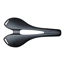 Promotion full carbon mountain bike mtb saddle for road Bicycle Accessories 3k ud finish good qualit y bicycle parts 275 * 143mm (Color : Matte no logo)