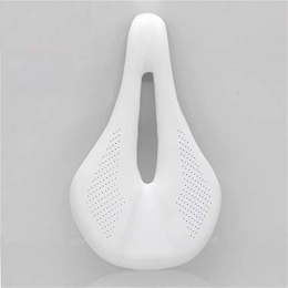 PUJUFANG-PHONE CASE Spares PUJUFANG-PHONE CASE Carbon Fiber Saddle Bicycle Saddle Road MTB Mountain Bike Saddle For TT Triathlon Timetrail PU+Comfort Races Cycling Seat Power (Color : White 155mm)
