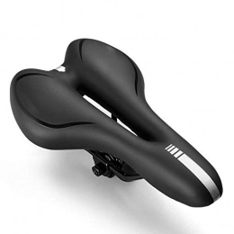PZXY Spares PZXY Bicycle seat Mountain Bike damping comfort spinning silicone saddle seat cushion 28 * 16cm