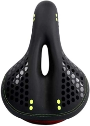 qiuqiu Spares qiuqiu Bicycle Seat, Memory Foam Bicycle Saddle With Taillights, Waterproof And Breathable Bicycle Seat Cushion, Suitable For Mountain Bikes And Road Bikes