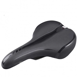 Qiutianchen Spares Qiutianchen Bicycle Seat Saddle Comfort Mountain Bike Road Bike Bicycle Seat Cushion Riding Equipment Accessories for Mountain Bike Road Bike (Color : Black)