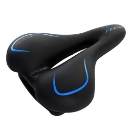Qivor Spares Qivor Bike Saddle Mountain Bike Seat Professional Road Silica Comfort Bicycle Seat Cycling Seat Cushion Pad (Color : Blue)