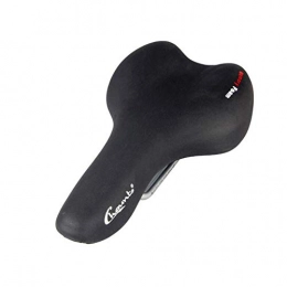Qiyuezhuangshi01 Spares Qiyuezhuangshi01 Bicycle Seat, Mountain Bike Seat Cushion, Breathable And Comfortable Bicycle Seat Cushion, Road Bike Seat, built-in silicone (Color : Black, Size : 28 * 17.5cm)