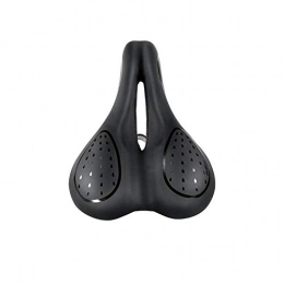 QLZDQ Mountain Bike Seat QLZDQ Bicycle Saddle Cycling Mountain Bike Seat Cushion Seat Soft Big Butt Riding Equipment with Taillight Shock Absorber for Men Comfort And Safe (Color : B)
