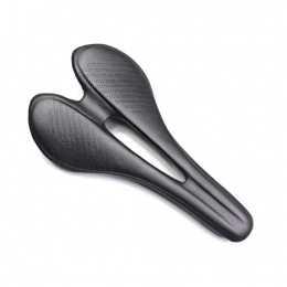QWXZ Spares QWXZ Bicycle seat Hollow super light full carbon road / carbon / mountain bike saddle cushion / carbon fiber+ Leather saddle / seat Bicycle Soft and breathable