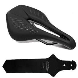 QXLG Spares QXLG and durable Bicycle Seat Saddle MTB Road Mountain Bike Saddles Racing Saddle Sillin Bicicleta Pu Breathable Soft Seat Cushion Easy to install (Color : Colour1)
