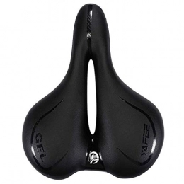 QXLXL Spares QXLXL Bicycle Saddle Cushion Seat Breathable Soft Comfortable Road MTB Bike Saddle Accessories (Color : Black)