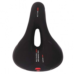 QXLXL Mountain Bike Seat QXLXL Bicycle Saddle Cushion Seat Breathable Soft Comfortable Road MTB Bike Saddle Accessories (Color : Black red)