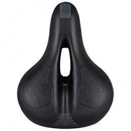 QXLXL Mountain Bike Seat QXLXL Non Slip Universal PVC Leather Cycling Ergonomic Soft Bicycle Saddle Comfortable Seat Cushion Shock Absorption Hollowed Out Road