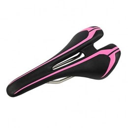 RBS Spares RBS-Bicycle seat Bike PU Saddle Lightweight Bicycle Seat For Road Bike And Mountain Bike (Color : Pink)