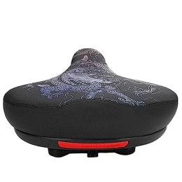 LOVIVER Mountain Bike Seat Replacement Bicycle Saddle Bike Seat Waterproof Universal Wear Resistant Smooth Round Edge Soft Padded for Exercise Mountain Road Bikes