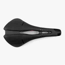 RETHPA Spares RETHPA Bike Saddle, Mountain Bike Seat Adult Bike Seat Carbon Fiber Bicycle Saddle Wide Full Carbon Open Saddle Mtb Road Cycling Bike Sead Spare Parts (Color : All black)