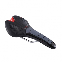 CHSDN Spares road bike Cycling Saddle Triathlon Racing Mtb Road Bike Seat Comfortable Bicycle Men Front Cushion Riding Parts professional mountain (Color : Black)