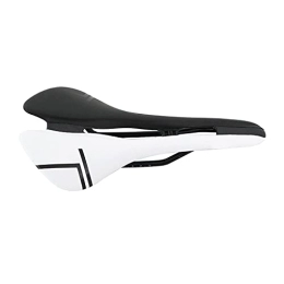 Bktmen Spares Road Bike Saddle Professional Racing Bicycle Seat Comfortable Lightweight MTB Mountain Cycling Seat Bicycle seat (Color : Black White)